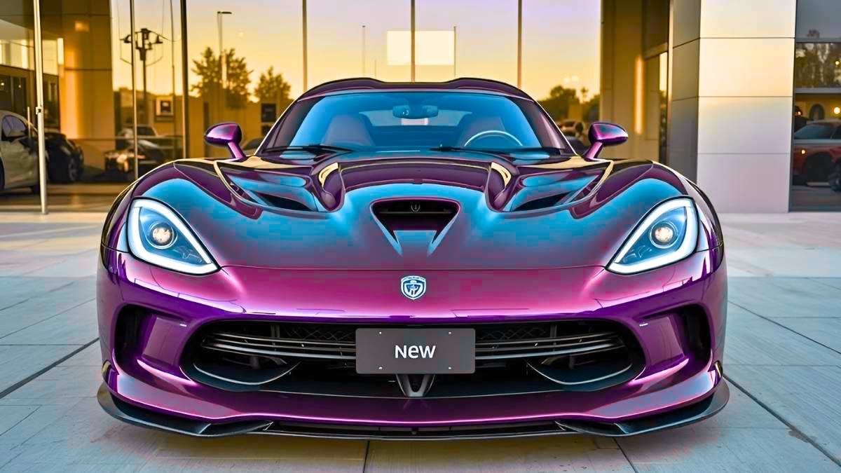 Dodge Viper 2026 Amerikanischer Sportwagen neu erfunden mit moderner Technologie
