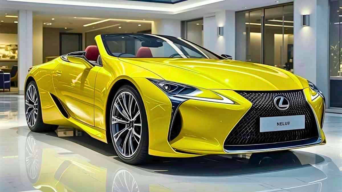 Lexus LC 500 Convertible 2026 Eleganz Leistung und luxuriöses Fahrgefühl im Cabrio