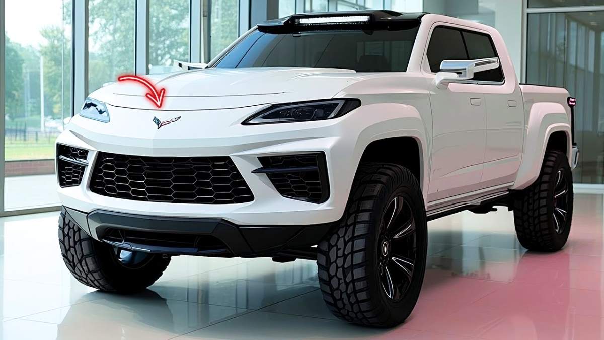 Neuer Corvette Pickup Truck 2026 Leistung und Design in einer einzigartigen Kombination